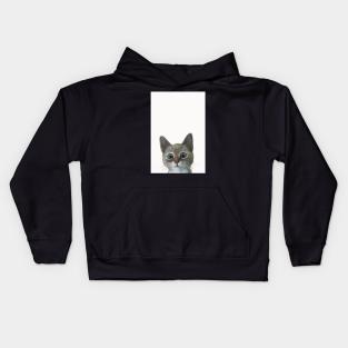 Happy cat Kids Hoodie